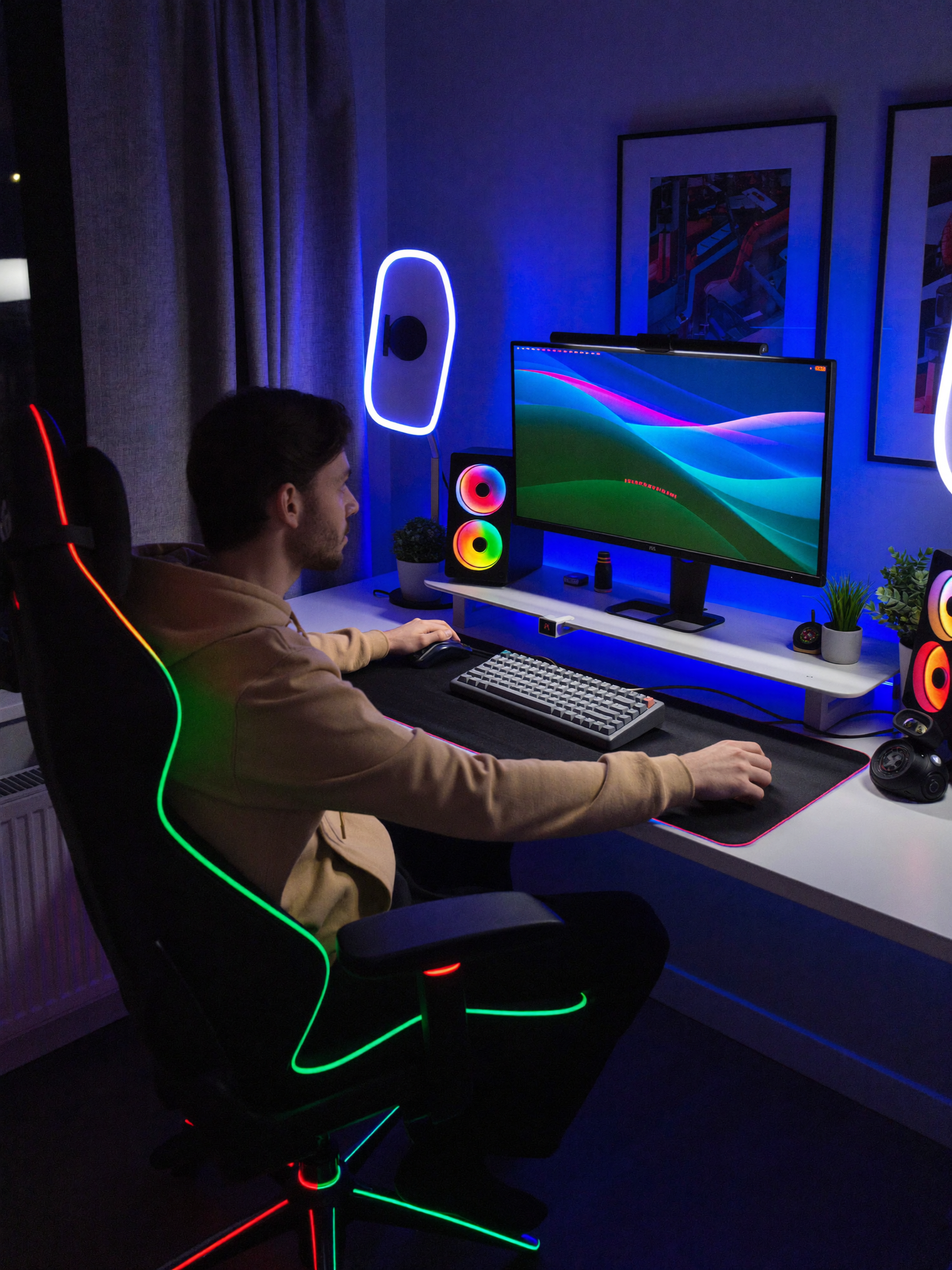 Smart RGBIC LED Strip Lights — 16M Colors | Music Sync | App Control